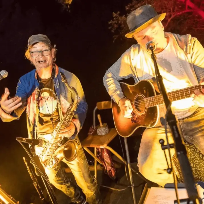 Acki & Mick bei einem Live-Auftritt